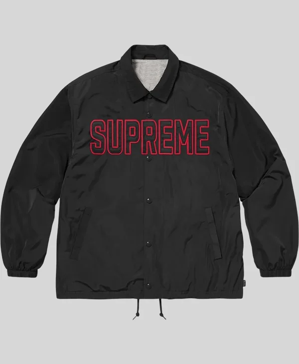 Supreme-Spellout-Coaches-Jacket-Black