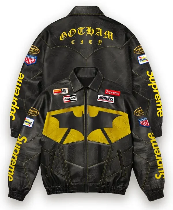 Supreme x The Batman Leather Jacket