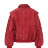buy Now Vista Red Bomber Jacket