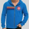 buy now Chicago Cubs 2026 Aviator Nation X MLB Zip Blue Hoodie