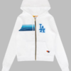buy now LA Dodgers Aviator Nation x MLB White Five Stripe Hoodie