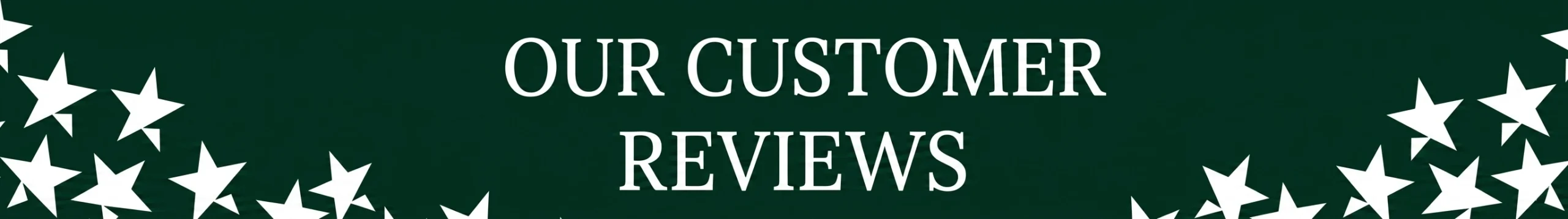 our customer reviews