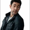 shop Ghost War John Krasinski Suede Jacket