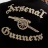 shop now Anne Hathaway Arsenal Gunners Black Jacket