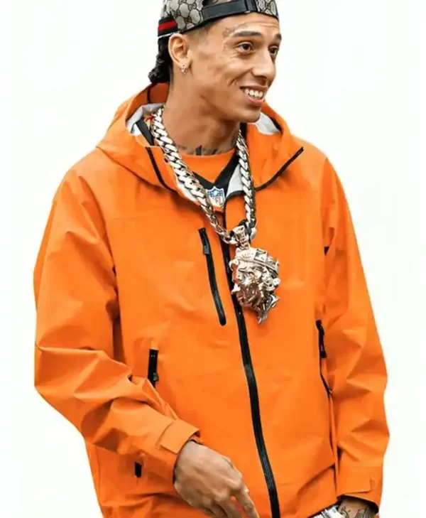 Central Cee Orange Jacket