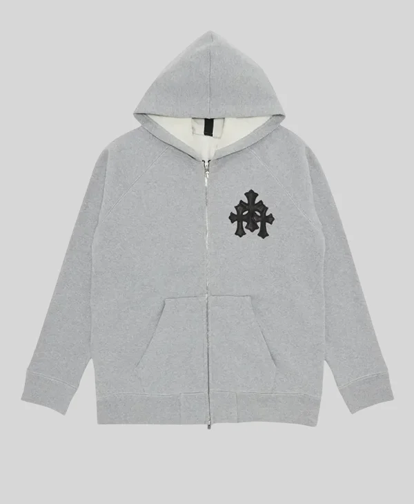 Chrome Hearts Cross-Patch Hoodie
