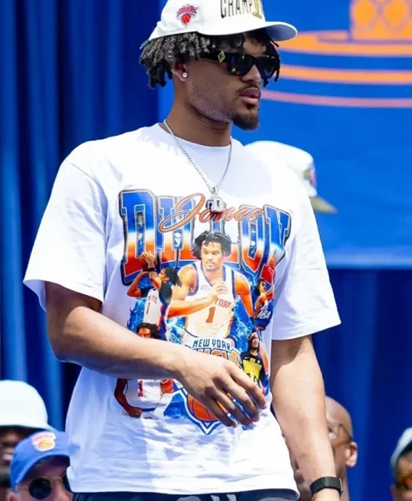 Dillon Jones NY Knicks Parade T-Shirt