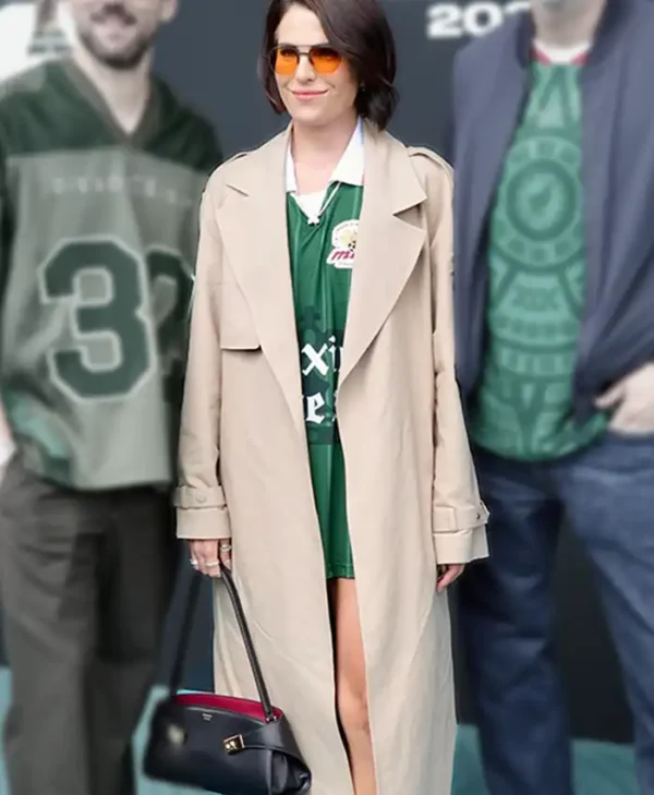 Karla Souza FIFA World Cup 2026 Festivities Beige Coat