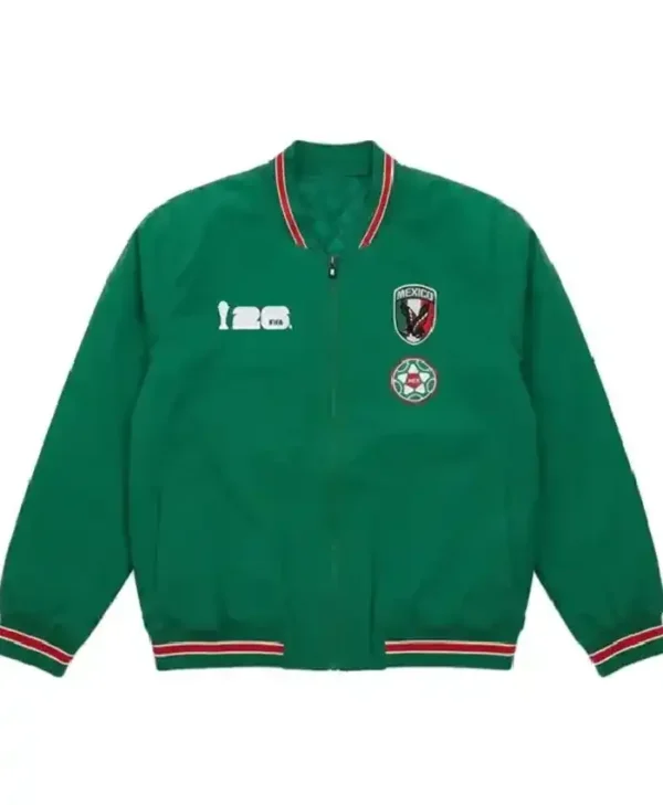 Mexico FIFA World Cup 2026 Green Bomber Jacket