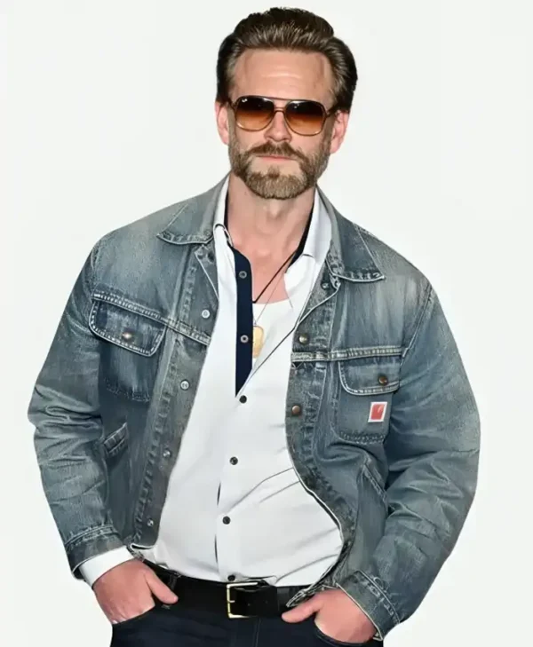 I Will Find You Premiere Eric Johnson Denim Jacket