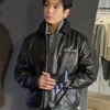 Jungkook-Calvin-Klein-Leather-Jacket-Black.webp