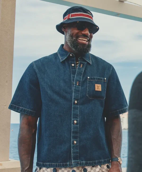 Louis Vuitton LeBron James Denim Jacket