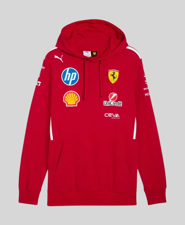 Lewis Hamilton Ferrari Red Hoodie