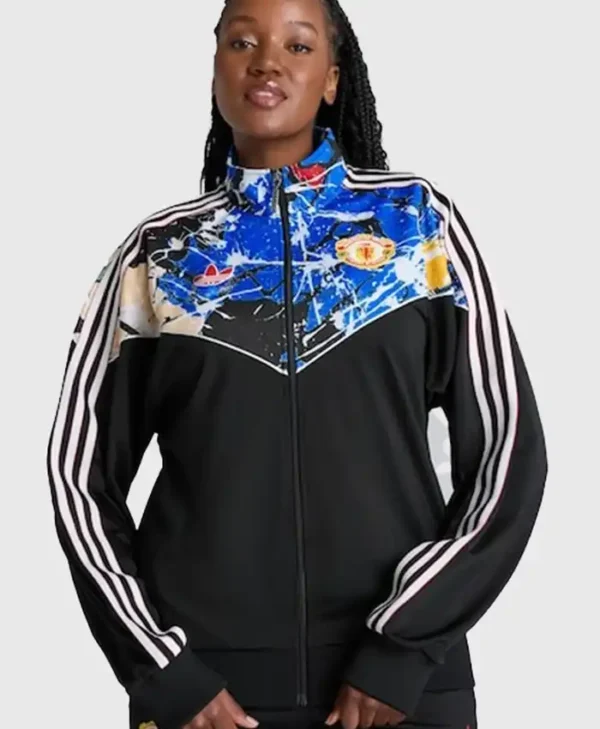 Manchester United adidas Stone Roses Track Jacket
