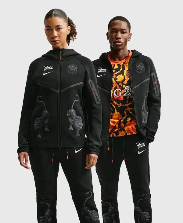 Patta X Netherlands Tech Fleece Windrunner Hoodie