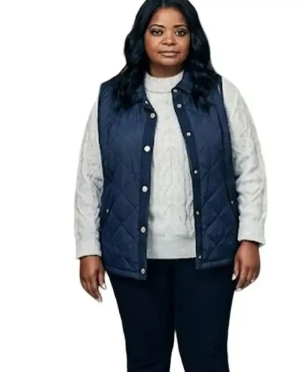 Octavia Spencer Ride or Die Season 01 Blue Vest