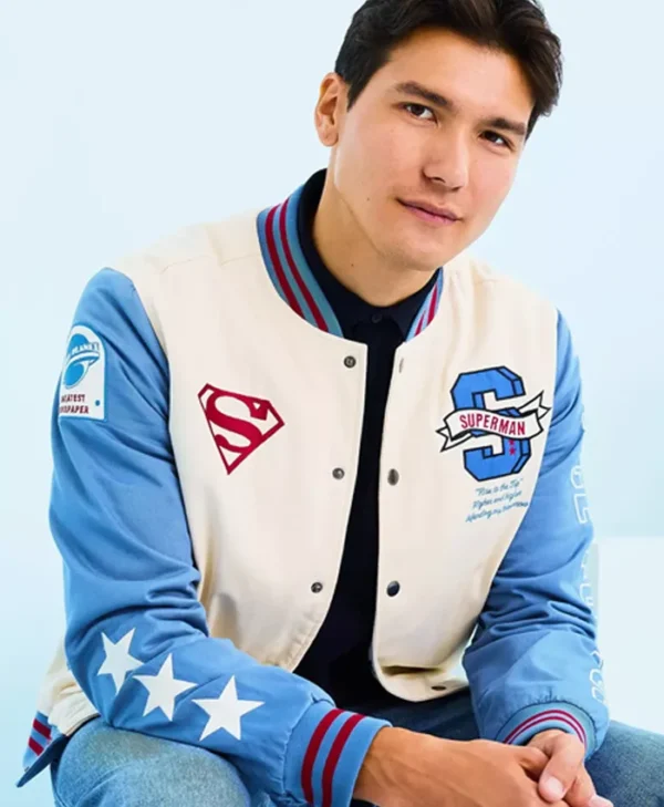 DC Comics Superman Icons Varsity Jacket