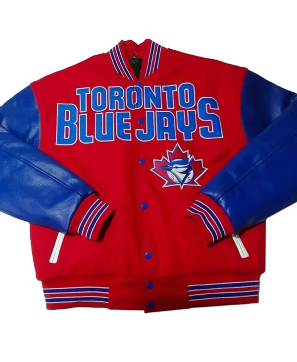 Toronto Blue Jays Varsity Red and Blue Jacket