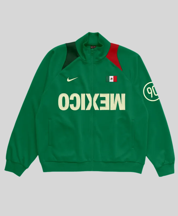 Travis Scott CJ X Mexico Total 90 Anthem Jacket