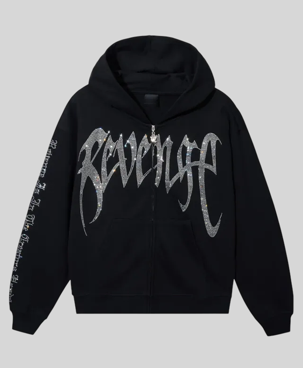 Xxxtentacion Kill Bejeweled Crystal Hoodie
