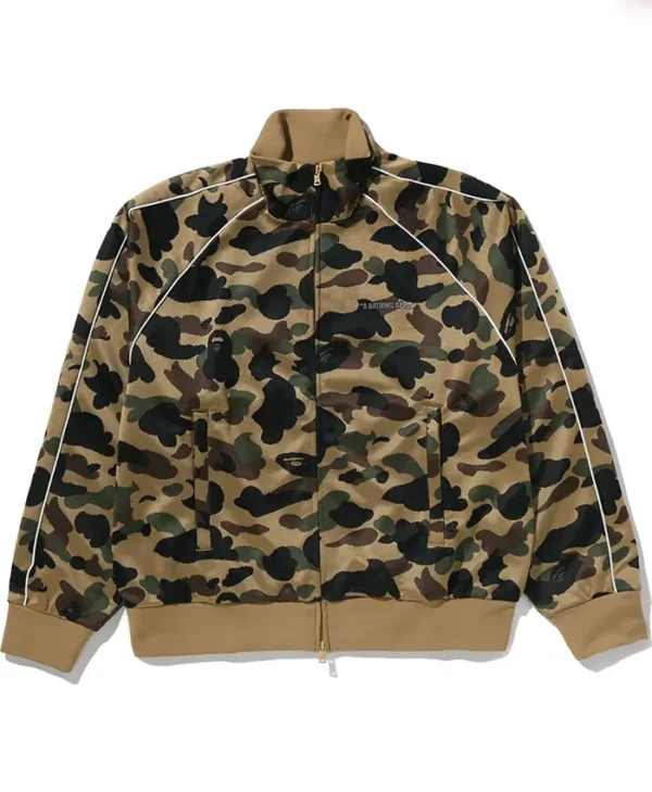 1st Camo Logo Relaxed Fit Track Jacket