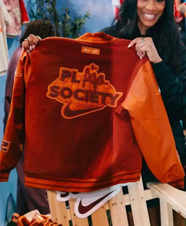 A'ja Wilson Playa Society x Nike Collaboration Jacket