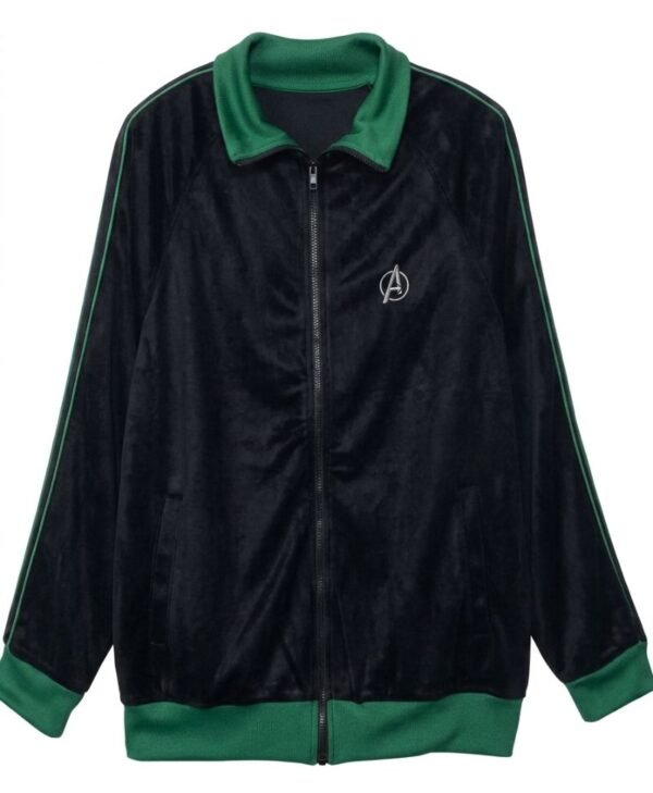 Avengers Doomsday Russo Brothers Black Velvet Jacket
