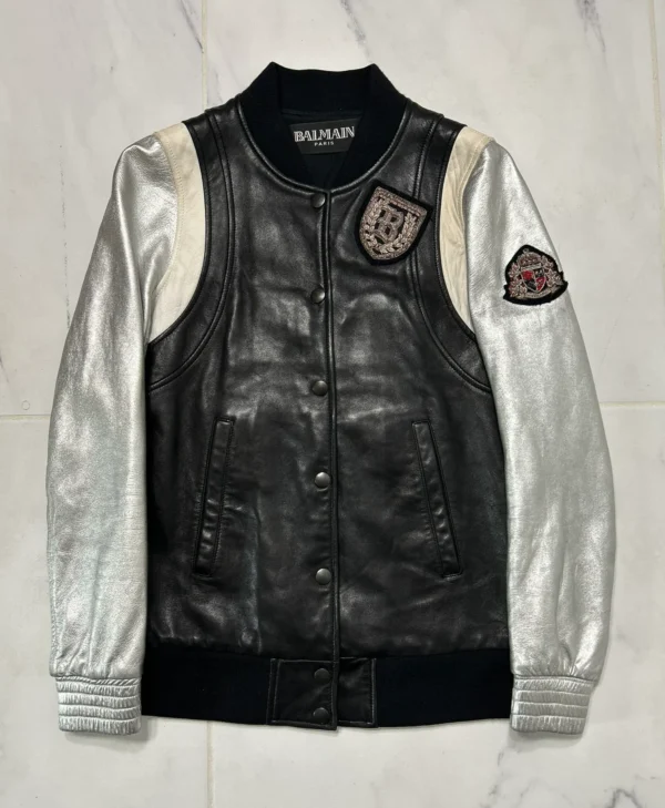 Balmain-SS11-Silver-Teddy-Leather-Jacket.webp