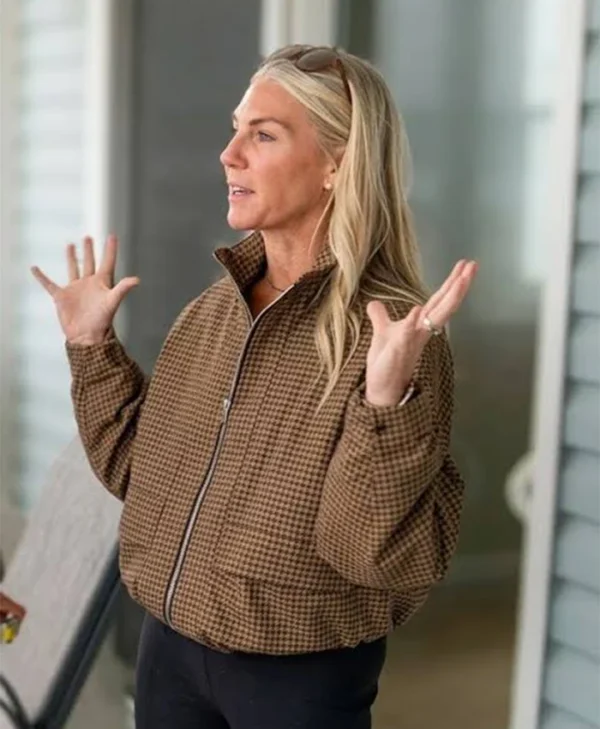 Battle on the Beach S05 Sarah Baeumler Houndstooth Jacket