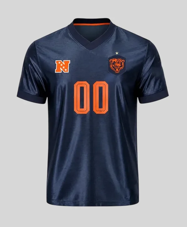 Football x Football V-Neck Chicago Bears Custom Shirt