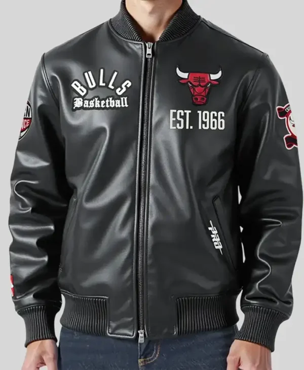 Chicago Bulls Leather Jacket