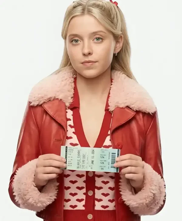 Elle Woods Elle 2026 Red Leather Jacket