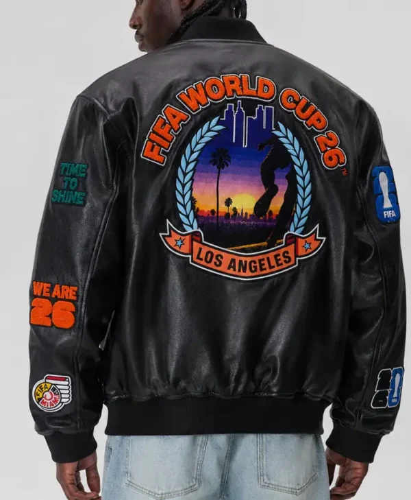 Jeff Hamilton FIFA World Cup 2026 Los Angeles Leather Jacket