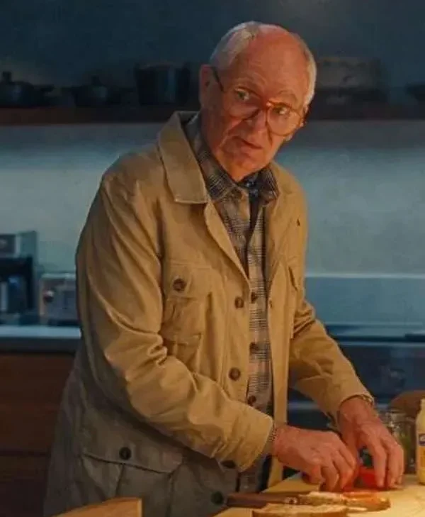 Jim Broadbent Jay Kelly 2025 Cotton Jacket