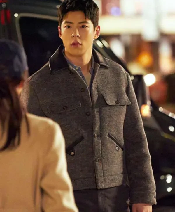 Kim Seon-ho Can This Love Be Translated Grey Jacket