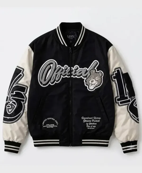 BoohooMAN Teddy 2026 Lamine Yamal Bomber Jacket