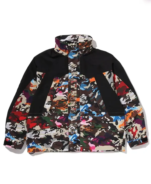Men's Hybrid Camo Snowboard Jacket