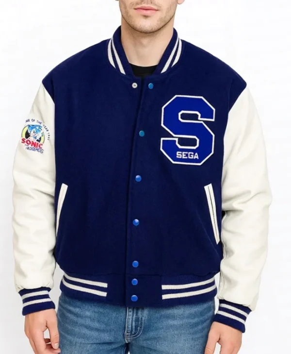 Michael Jackson Sonic the Hedgehog Varsity Jacket
