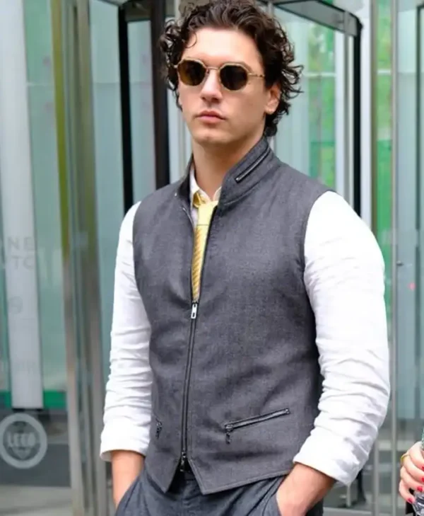 Off Campus Press Tour Belmont Cameli Grey Vest