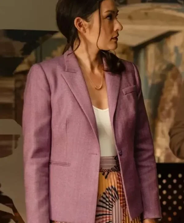 Sasha Lubbock Watson S01 Purple Blazer