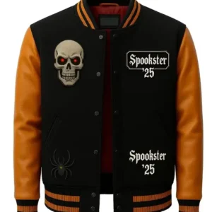 Haunted and Hype Varsity Jacket