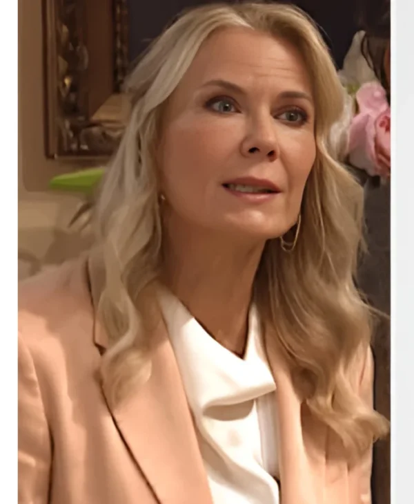 The Bold and the Beautiful 2026 Brooke Logan Suede Blazer
