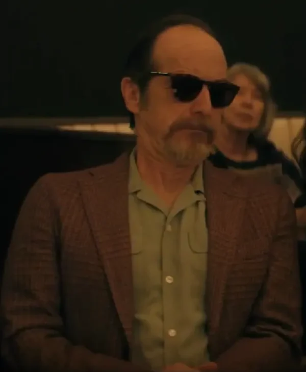 The Boroughs S01 Denis O'Hare Brown Blazer