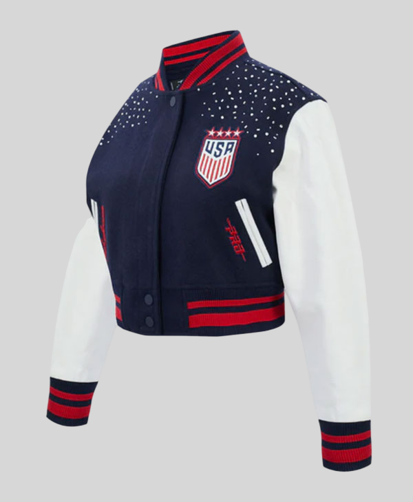 US Soccer WNT Legacy Wool Varsity Jacket