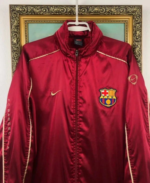Vintage 90's Nike Barcelona Soccer Jacket
