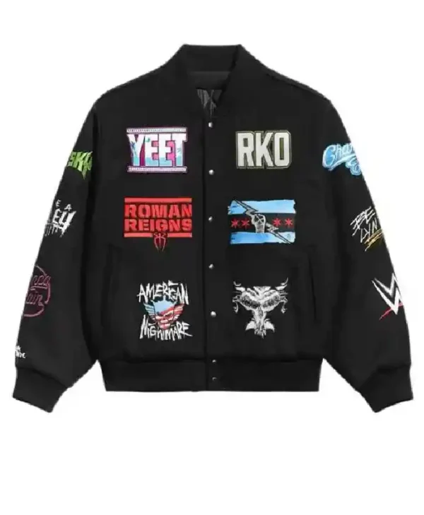 WWE Superstar 2026 Varsity Letterman Jacket