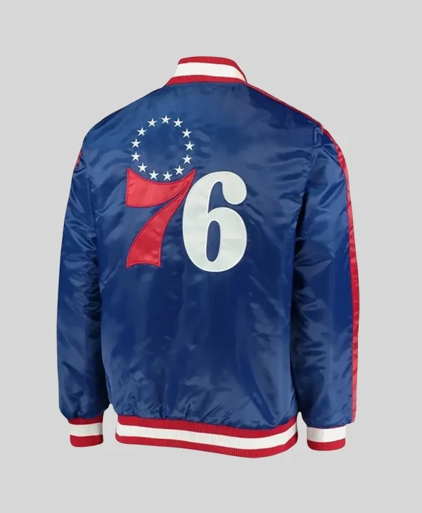 Sixers Starter 76ers Varsity Jacket