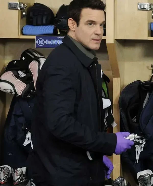Pete Lattimer Warehouse 13 Black Cotton Jacket