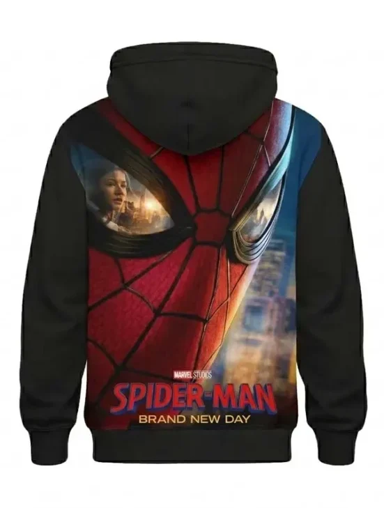 Spider Man Brand New Day Black Hoodie