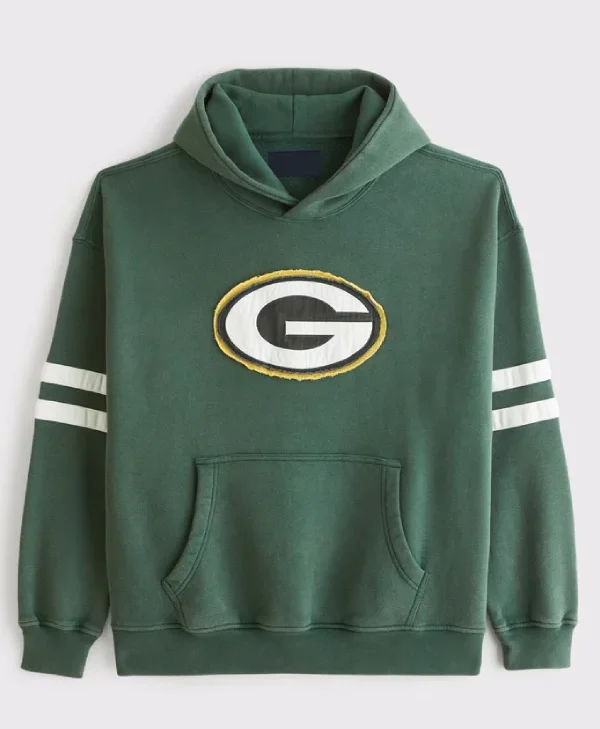 Abercrombie Packers Popover Hoodie